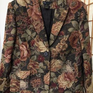 Floral Blazer